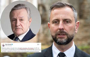 Prof. Piotr Gliński mocno odpowiedział Władysławowi Kosiniakowi-Kamyszowi ws. Muzeum Pamięci Ofiar Rzezi Wołyńskiej. / autor: PAP/Vladyslav Musiienko/Fratria/X