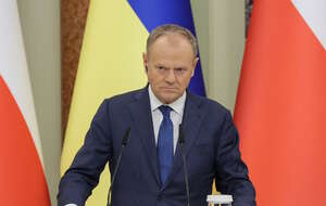 Tusk i sprawa Epsteina / autor: PAP/Paweł Supernak