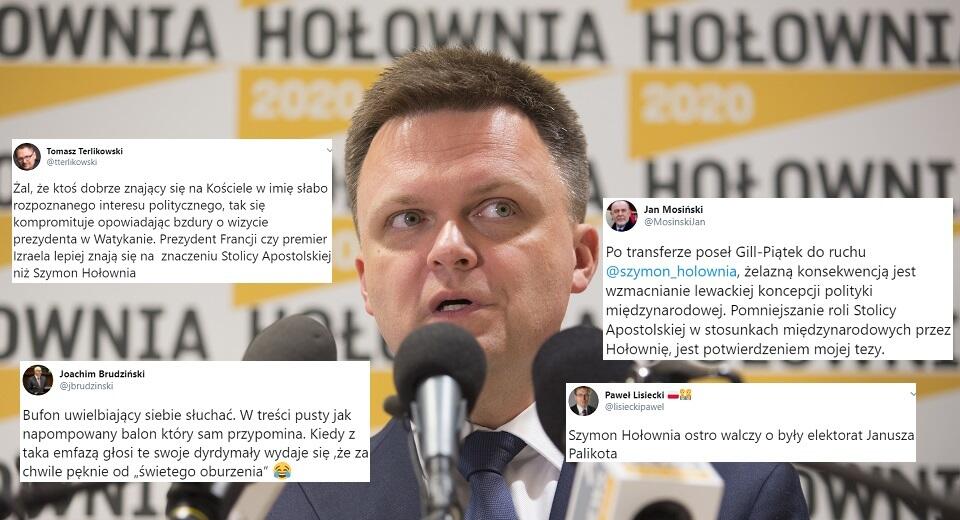 Szymon Hołownia/Komentarze / autor: Fratria/Twitter