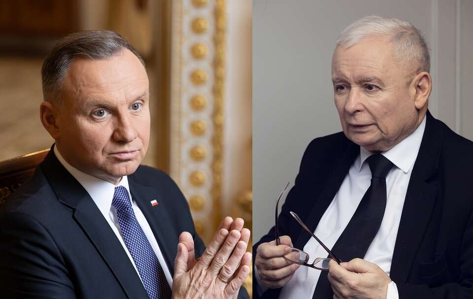 Andrzej Duda i Jarosław Kaczyński / autor: Fratria