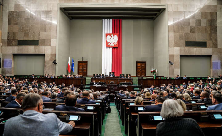 Sala plenarna Sejmu. / autor: sejm.gov.pl