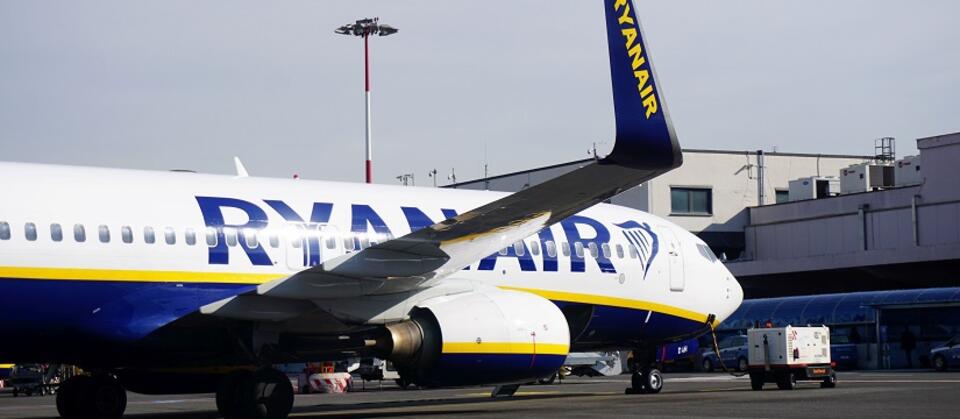 Samolot linii Ryanair / autor: Fratria