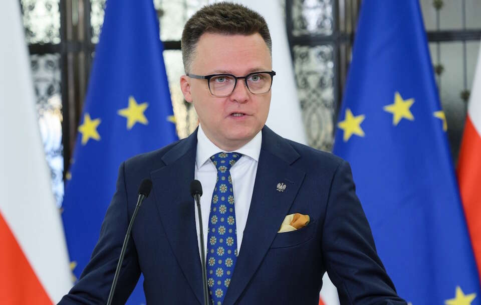 Marszałek Sejmu Szymon Hołownia / autor: PAP/Rafał Guz