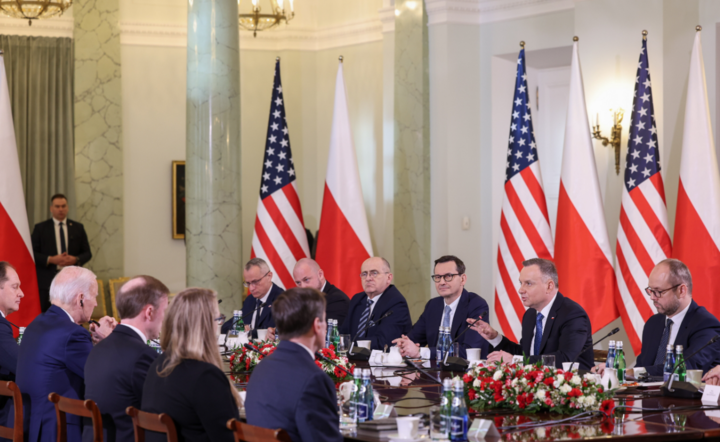 Spotkanie polskiej i amerykańskiej dyplomacji / autor: PAP/EPA/Jakub Szymczuk / KPRP HANDOUT
