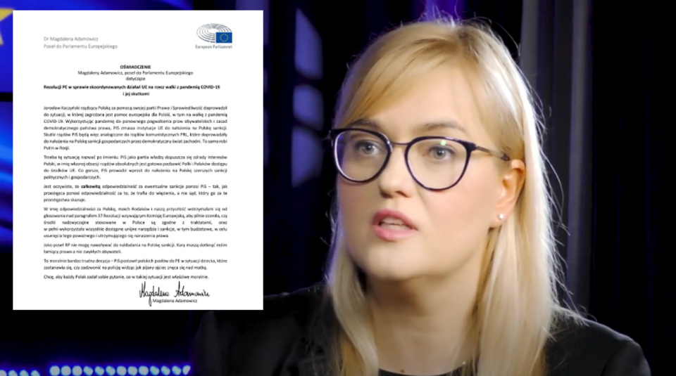 Magdalena Adamowicz / autor: YouTube/ Platforma Obywatelska/Twitter