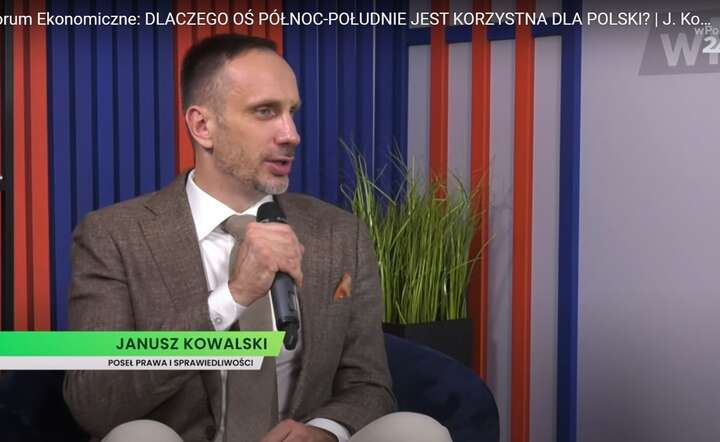 Poseł Janusz Kowalski / autor: fot. Fratria