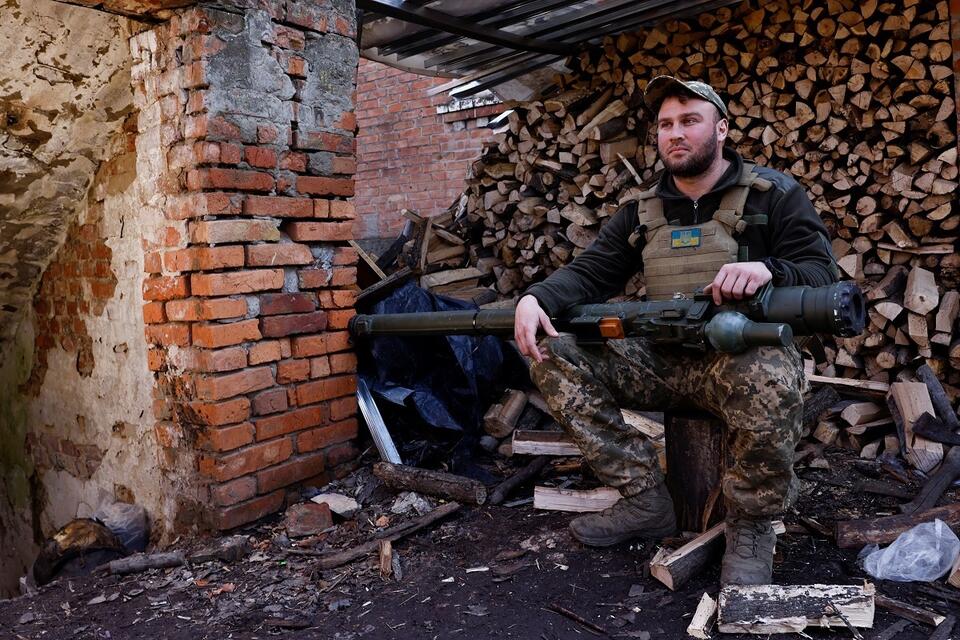 Ukraiński żołnierz ps. Chub / autor: REUTERS/Violeta Santos Moura 