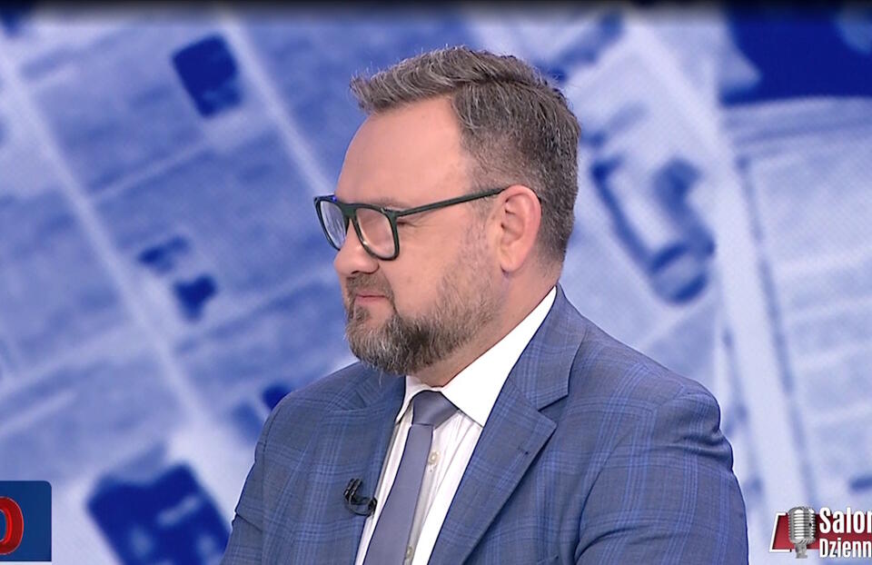 Wojciech Biedroń  / autor: screenshot TVP Info 