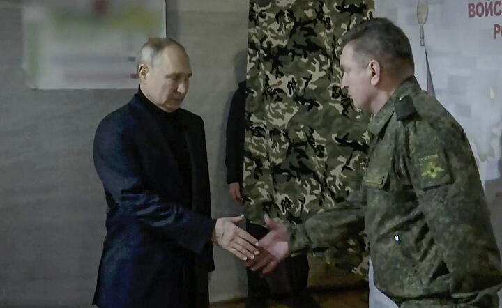 Wizyta prezydenta Rosji Władimira Putina w Ługańsku / autor: PAP/EPA/