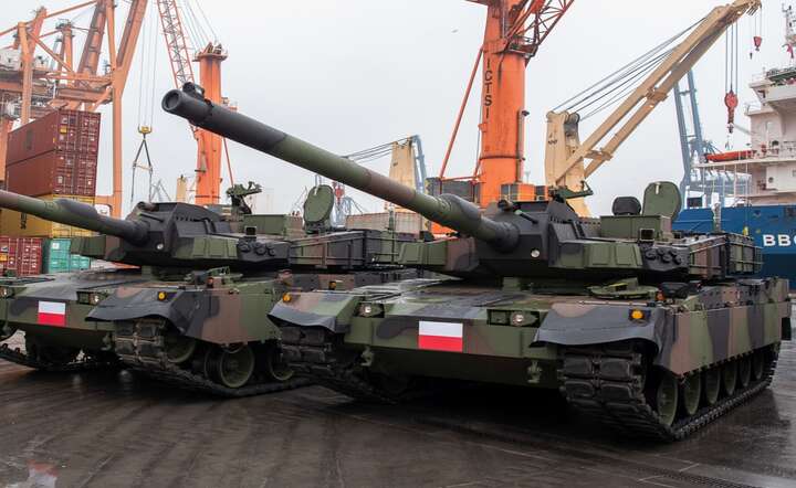 Dostawa pierwszych koreańskich czołgów K2 dla Polski dotarła w 2022 r. / autor: www.wojsko-polskie.pl