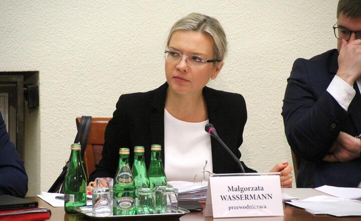 Poseł Małgorzata Wassermann (PiS): pracujemy nad raportem końcowym z prac sejmowej komisji śledczej ds. Amber Gold / autor: fot. Fratria / Mateusz Czutko
