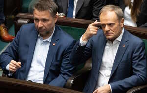 Mariusz Kierwiński i Donald Tusk / autor: Fratria