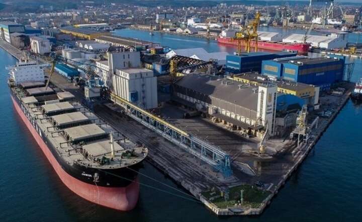 Terminal zbożowy w Gdyni / autor: materiały prasowe Port Gdynia / foto T. Urbaniak