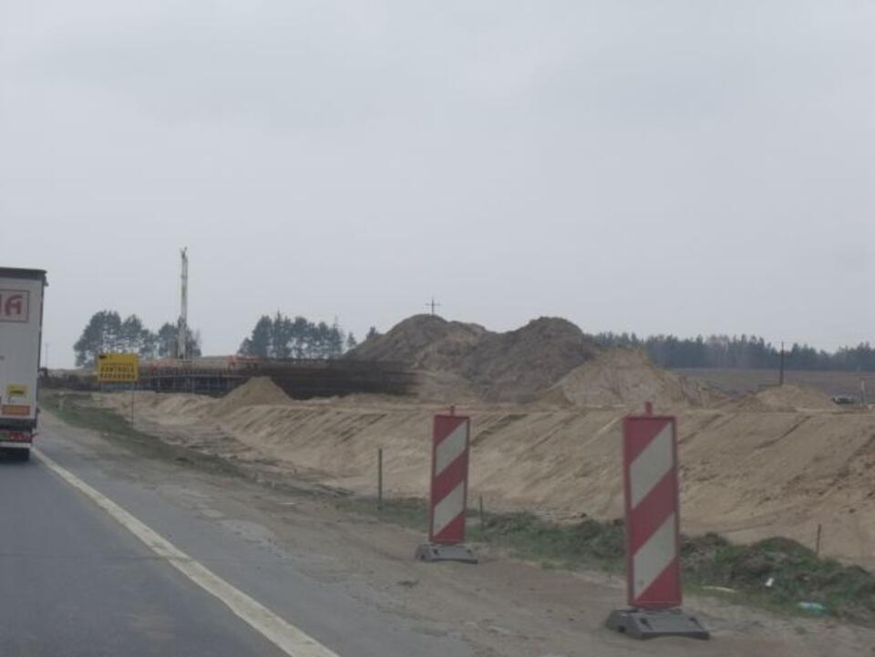 Na później przesunięto m.in. budowę wielu odcinków na najważniejszej dla rozwoju województwa podlaskiego drogi S8 Warszawa-Białystok.