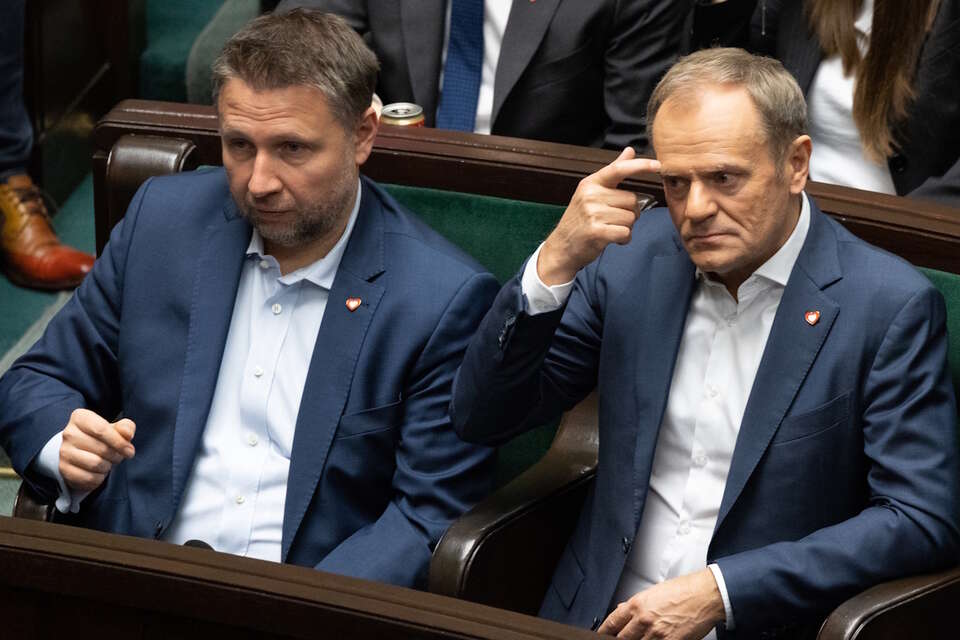 Mariusz Kierwiński i Donald Tusk / autor: Fratria