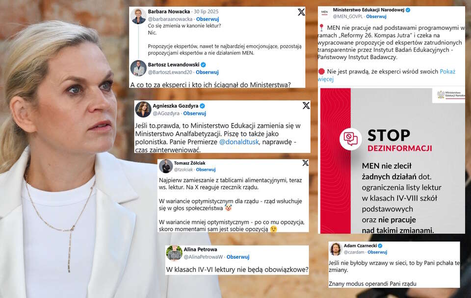 Barbara Nowacka / autor: PAP/Maciej Kulczyński/X