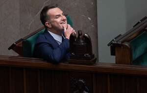 Rzecznik rządu Adam Szłapka / autor: Fratria 