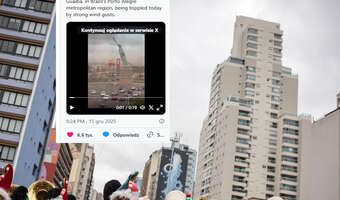 Runęła "statua wolności". Znamienny symbol