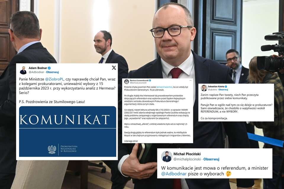 Na zdj. minister sprawiedliwości Adam Bodnar przed posiedzeniem rządu / autor: PAP/Piotr Nowak/X