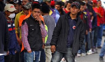 Karawana migrantów to dzieło partii z Hondurasu