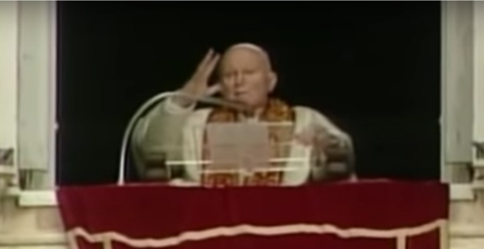 św. Jan Paweł II / autor: Fot. Youtube.com