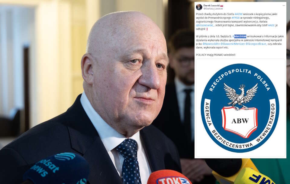 sędzia Sylwester Marciniak przewodniczący Państwowej Komisji Wyborczej / autor: Fratria/X