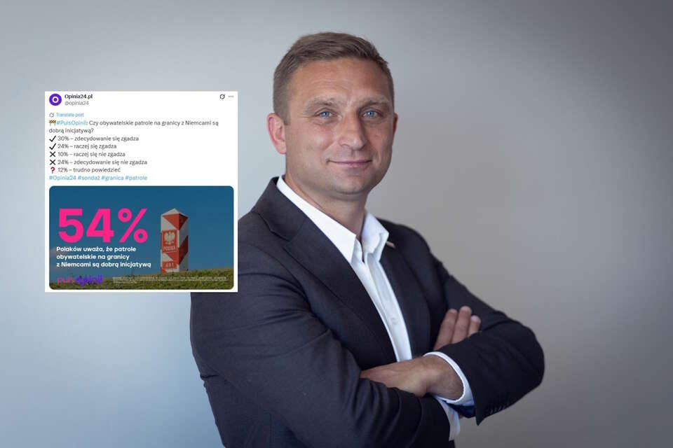 Lider ROG Robert Bąkiewicz / autor: Fratria/X-Opinia24, screen