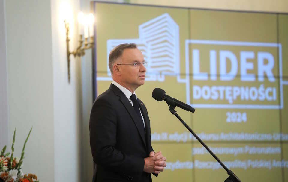 Prezydent Andrzej Duda / autor: PAP/Albert Zawada