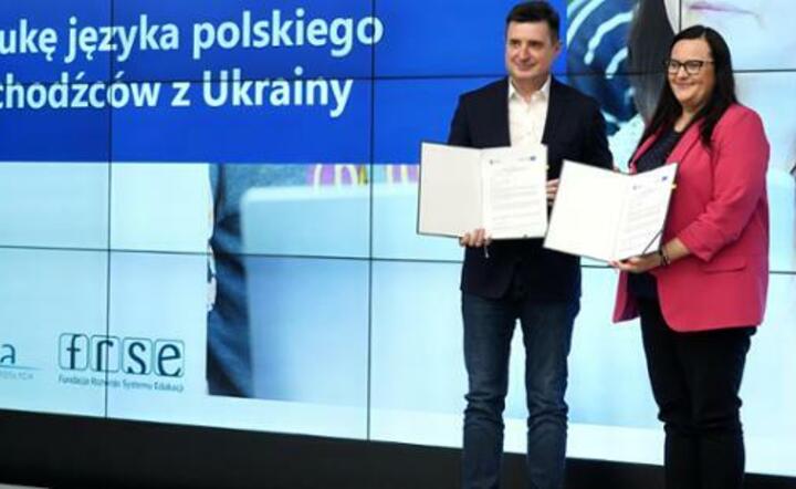 Fundusze Europejskie na naukę języka polskiego dla uchodźców z Ukrainy