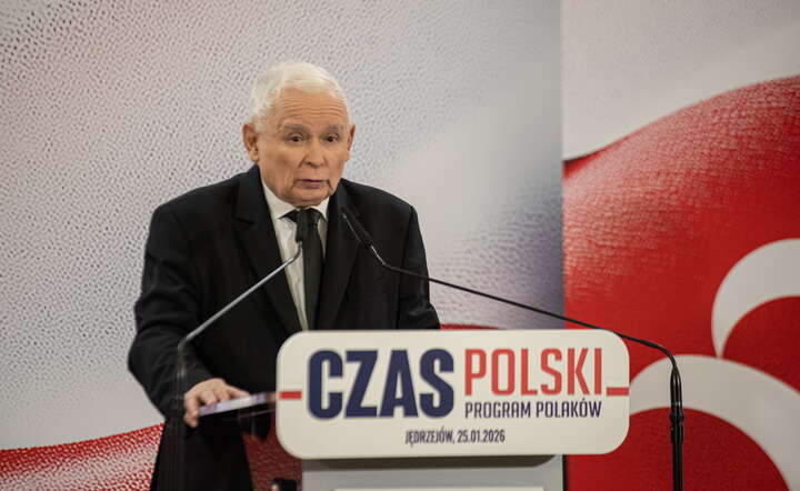 Prezes PiS Jarosław Kaczyński / autor: PAP