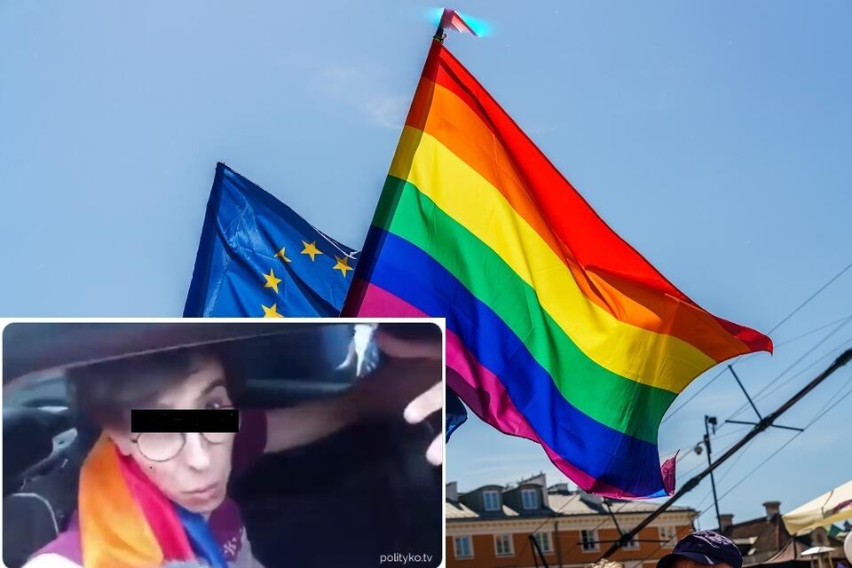 LGBT/Michał Sz. / autor: Fratria/Twitter/Rafał Otoka Frąckiewicz