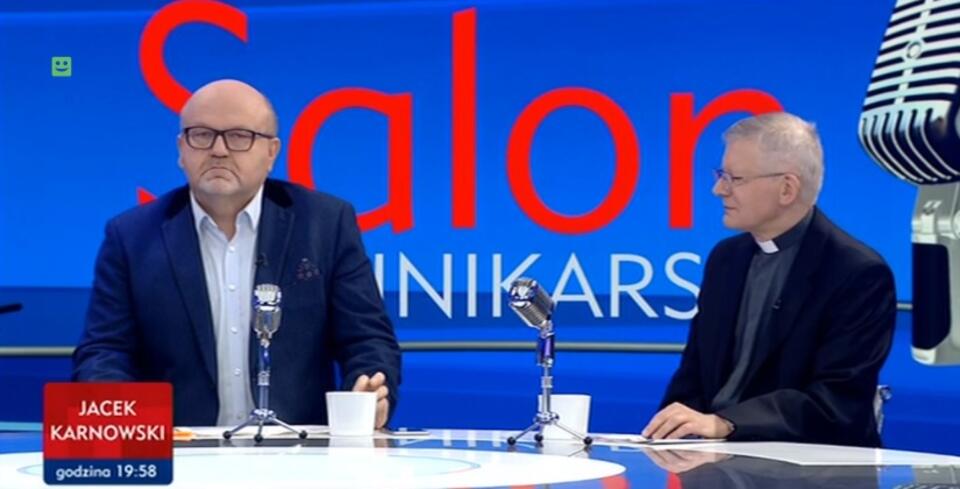 "Salon Dziennikarski" / autor: screen TVP