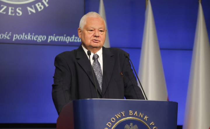 Prezes Narodowego Banku Polskiego Adam Glapińsk / autor: PAP/Albert Zawada