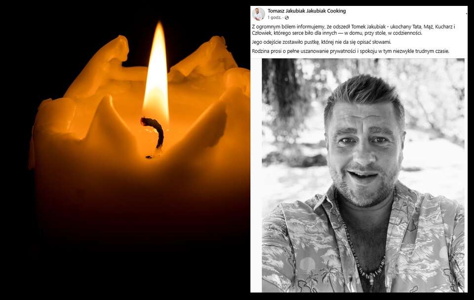 Nie żyje Tomasz Jakubiak. Miał 41 lat