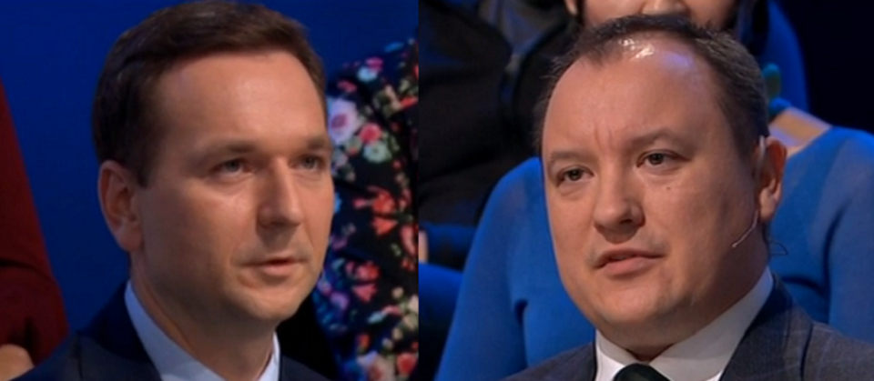Waldemar Buda, PiS; Paweł Grabowski, Kukiz'15/ 'Studio Polska' / autor: wPolityce.pl/TVP Info