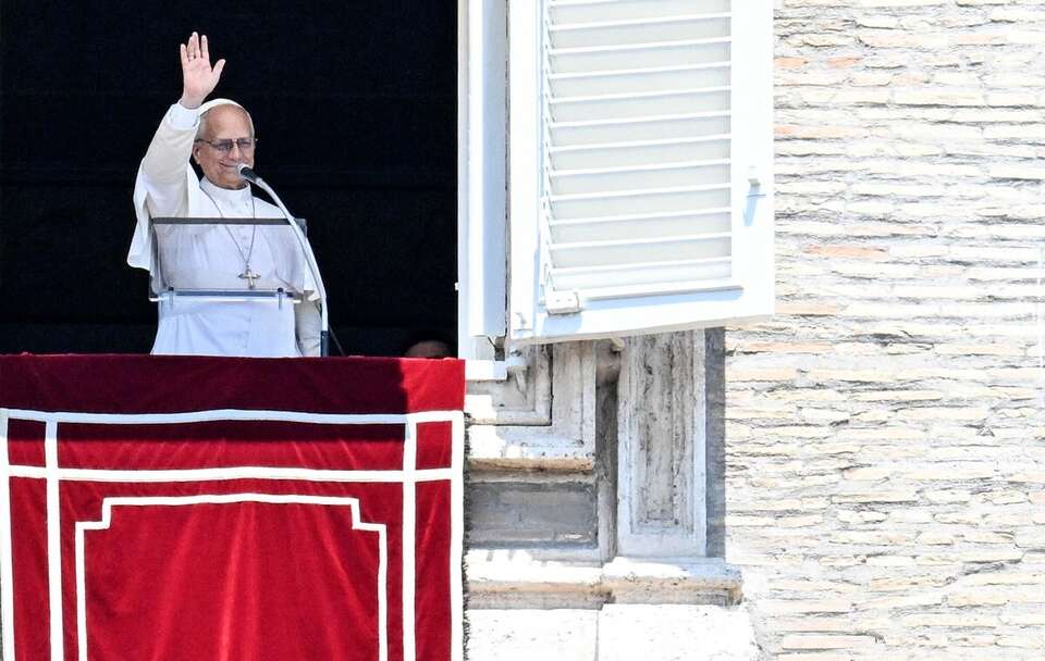Papież Leon XIV  / autor: PAP/EPA/RICCARDO ANTIMIANI