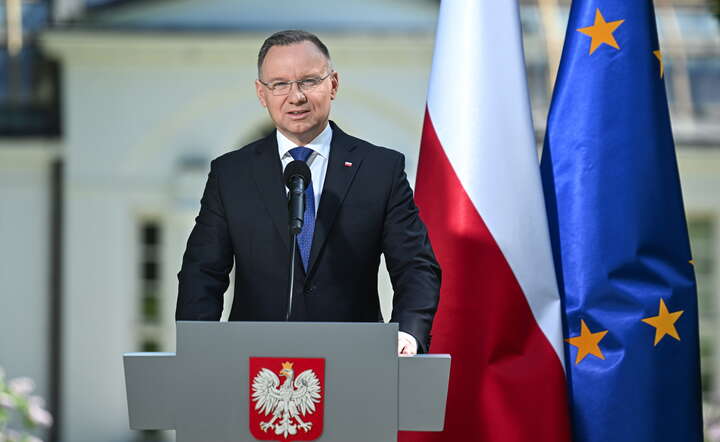 Prezydent RP Andrzej Duda / autor: PAP/Radek Pietruszka