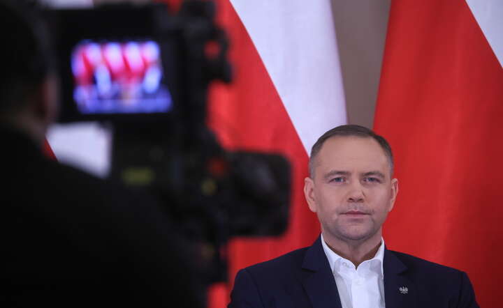 Prezydent Karol Nawrocki w Belwederze / autor: PAP/Leszek Szymański