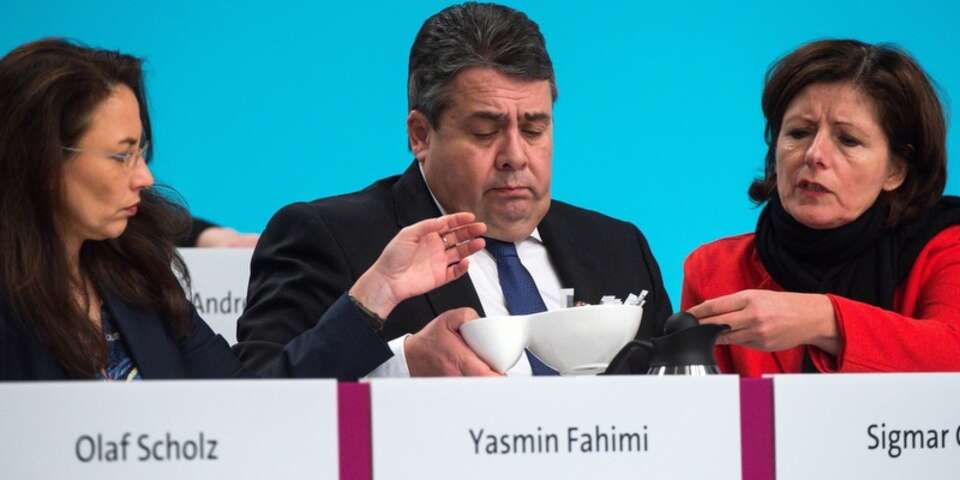 PAP/ EPA: Wicekanclerz Sigmar Gabriel