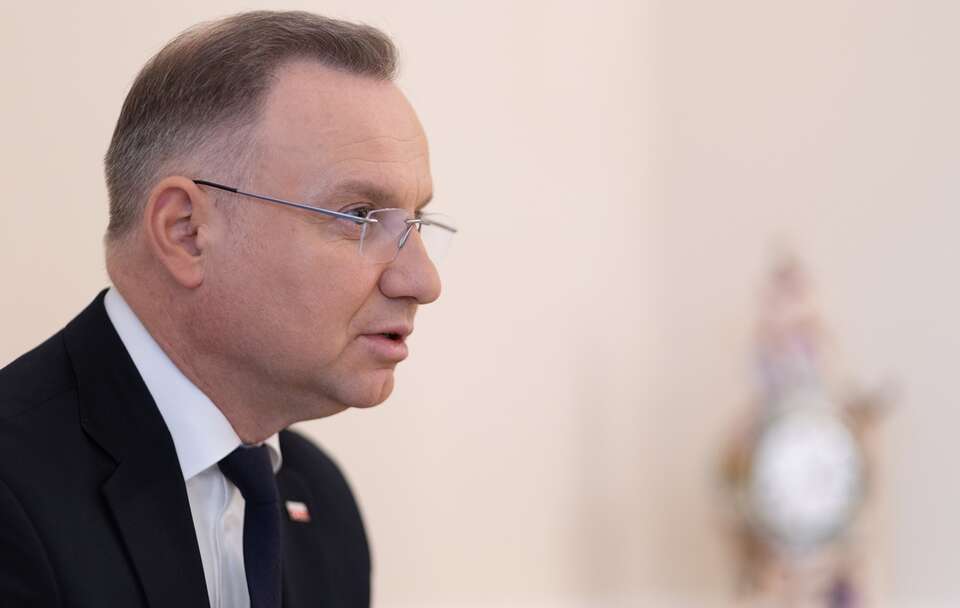 prezydent Andrzej Duda / autor: Fratria