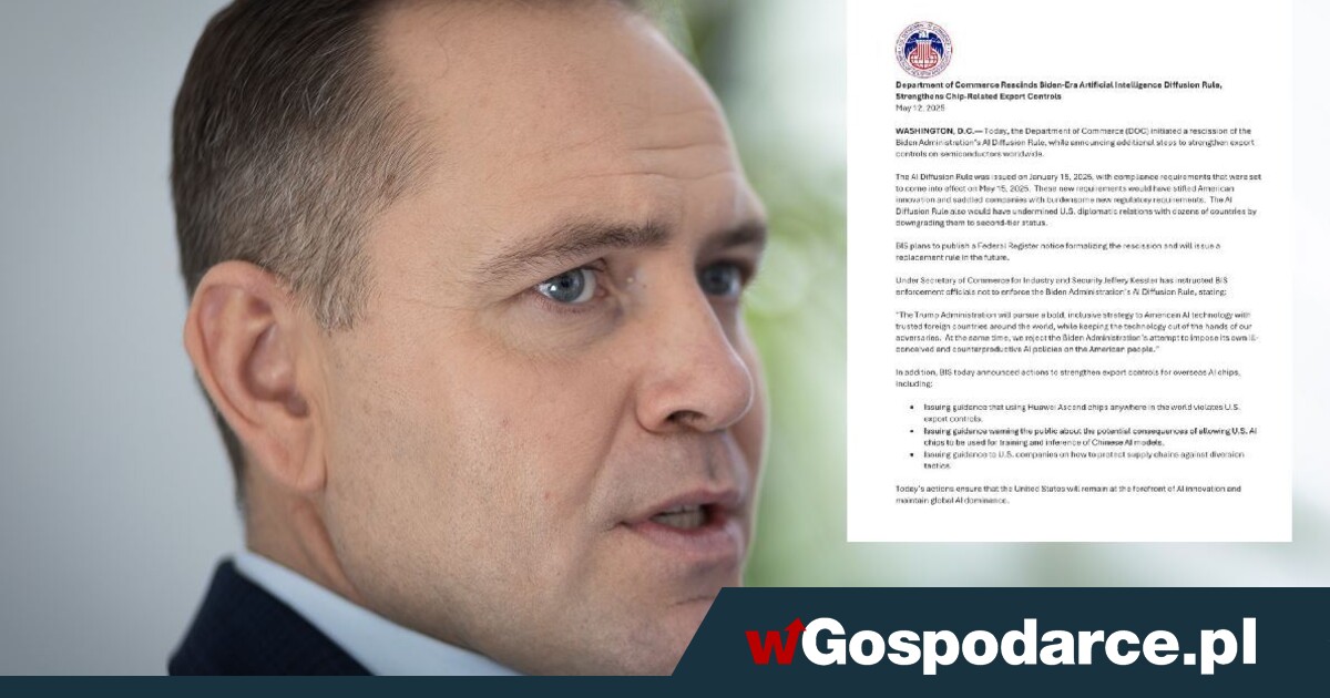 Polska z dostępem do top-technologii AI! Nawrocki dziękuje Trumpowi