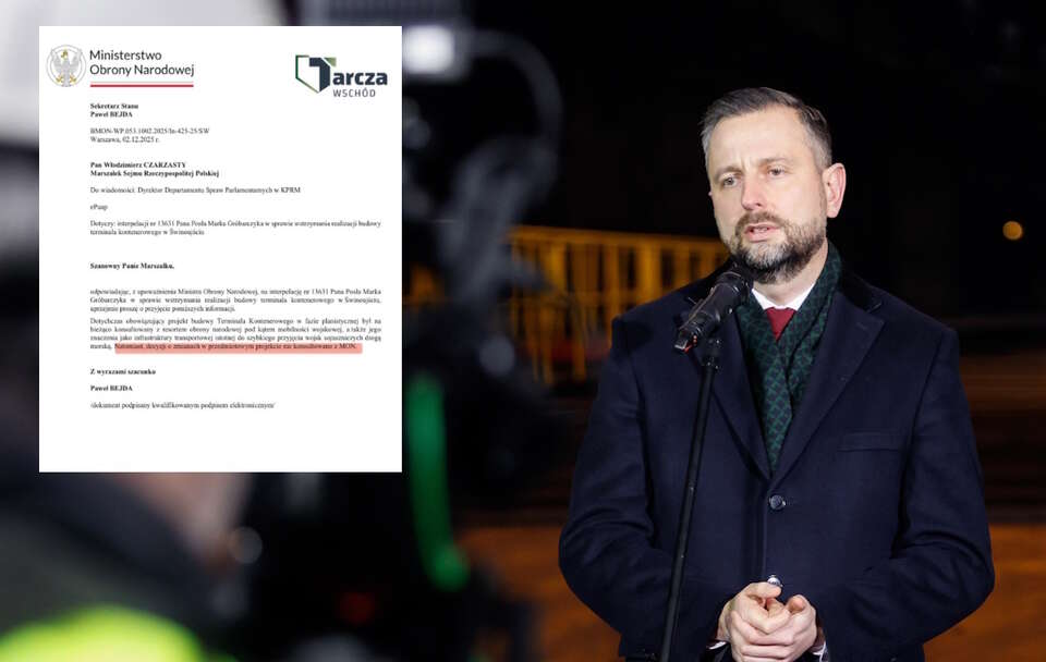 Gróbarczyk: MON nie opiniował budowy Przylądka Pomerania