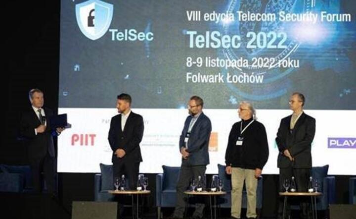 Krzysztof Silicki laureatem nagrody TelSec 2022 / autor: mat. prasowe