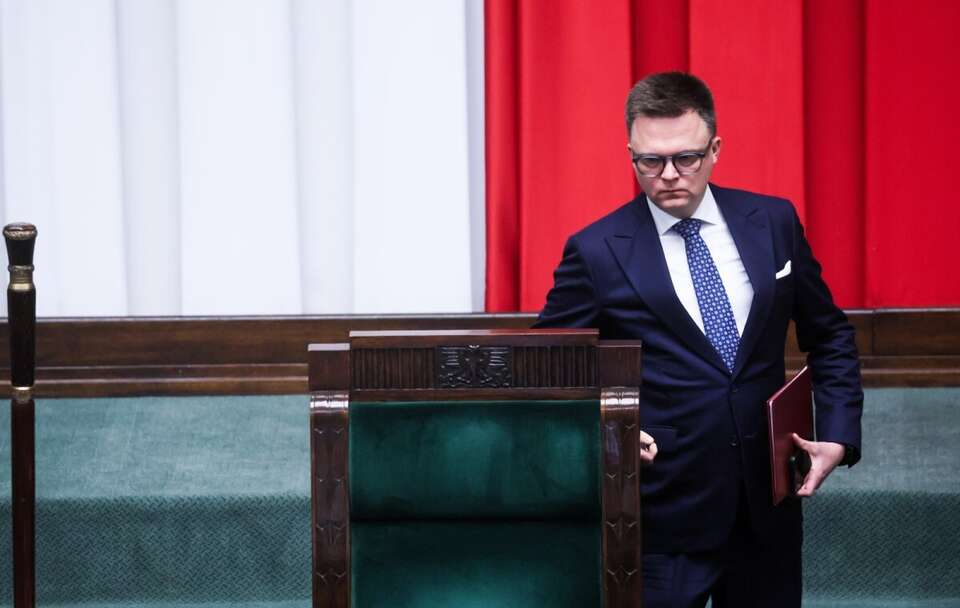 Marszałek Sejmu Szymon Hołownia / autor: PAP