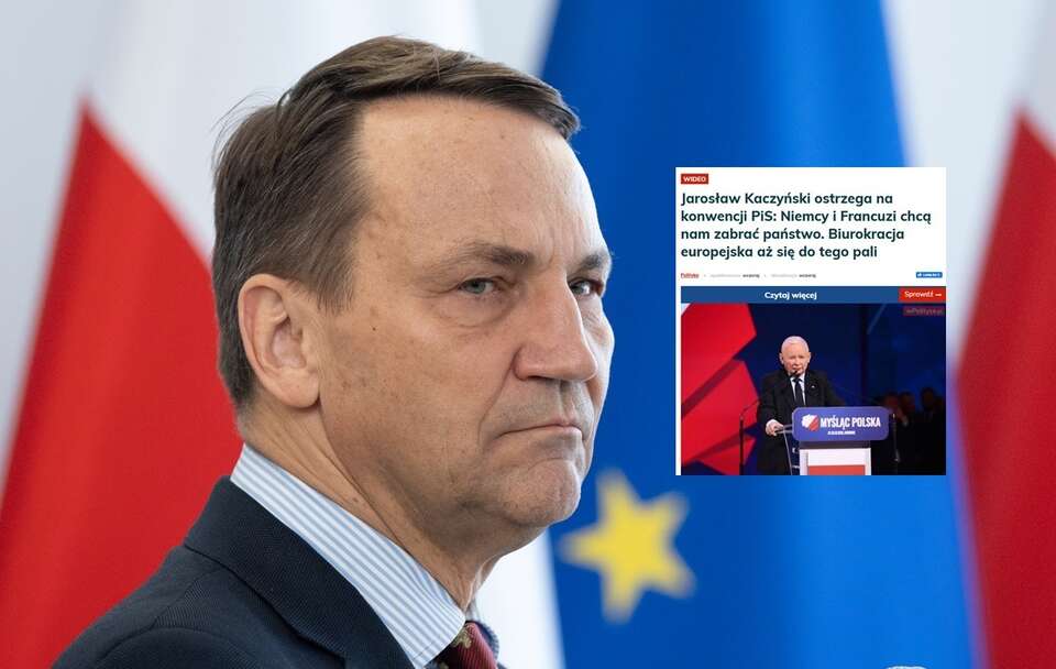 Sikorski atakuje prezesa PiS i broni Niemiec: "Nie grożą"