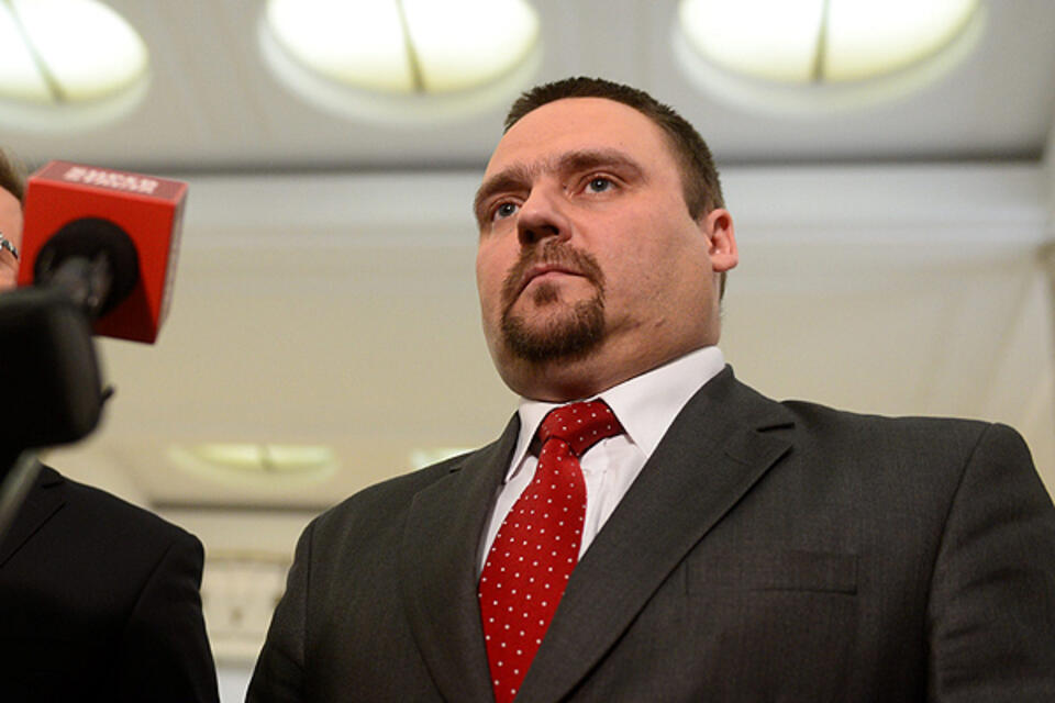Poseł Adam Kępiński (PAP/Bartłomiej Zborowski)