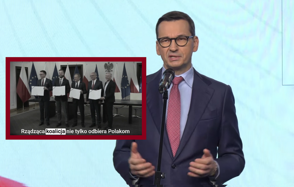 Mateusz Morawiecki prezentuje nowy spot / autor: X / MorawieckiM /// Youtube - Prawo i Sprawiedliwość