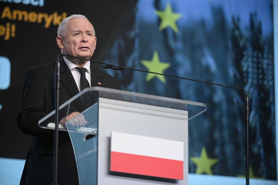 Jarosław Kaczyński / autor: PAP/Marcin Obara