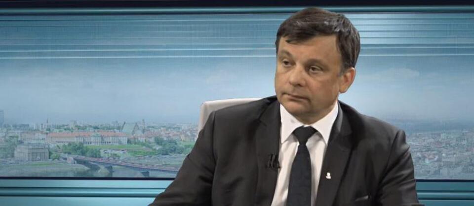 Prof. Mariusz Orion Jędrysek, wiceminister środowiska / autor: Telewizja wPolsce.pl