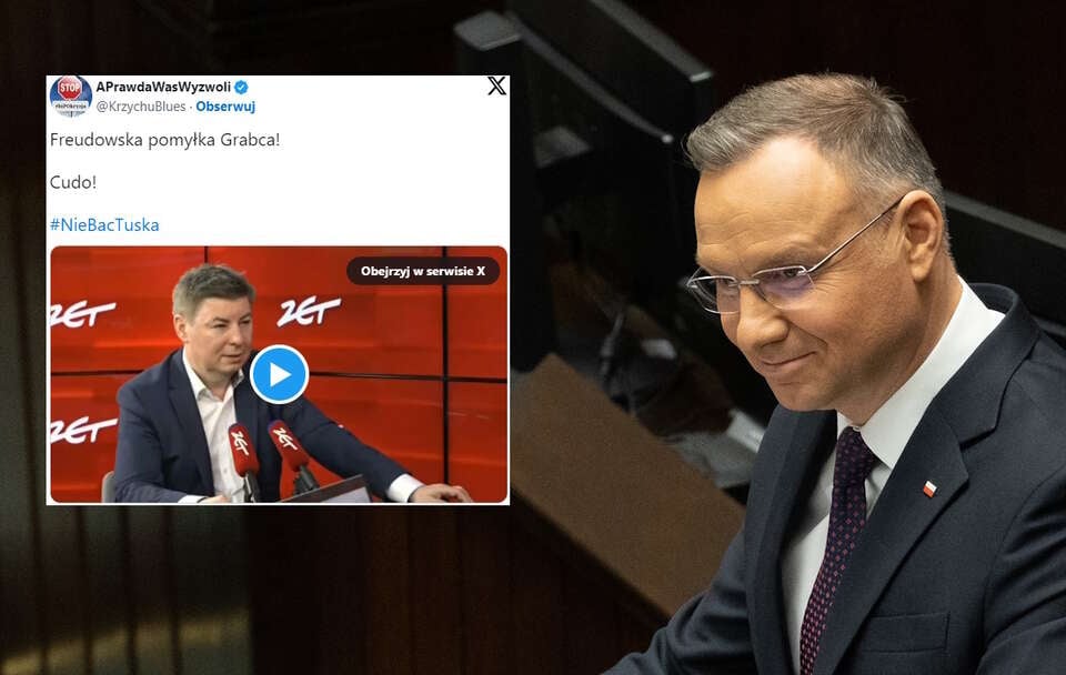 Prezydent Andrzej Duda / autor: Fratria/X